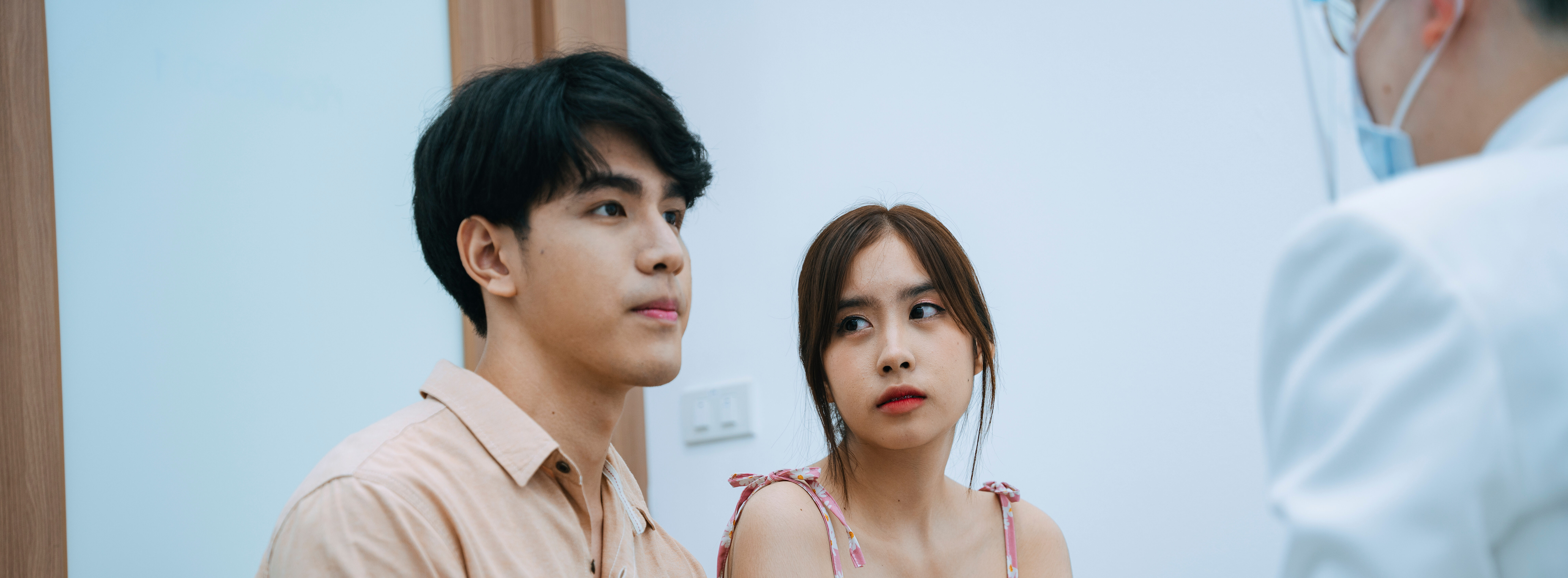 Young Asian couple taking medical advice from doctor | Unexplained infertility | Conceive NJ | Wall Township, NJ